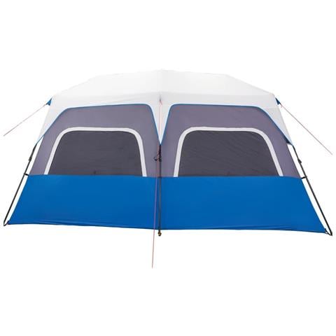 Tenda Famiglia con LED 10 Persone Blu Chiaro a Rilascio Rapido - Foto 8