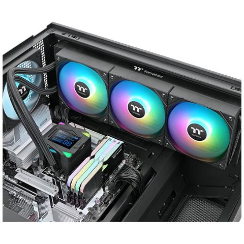 LA360-S ARGB Scheda madre Kit di raffreddamento a liquido 12 cm Nero 1 pz - Foto 6