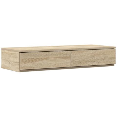 Cassetti per Letto in Rovere Sonoma 90x36,5x16,5 cm in Legno Ingegnerizzato - Foto 1