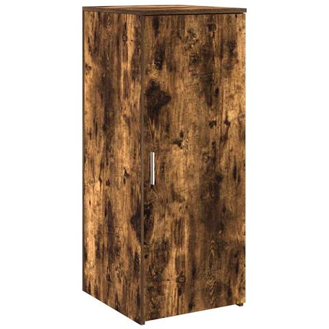 Banco Reception Rovere Fumo 180x50x103,5cm in Legno Multistrato - Foto 9