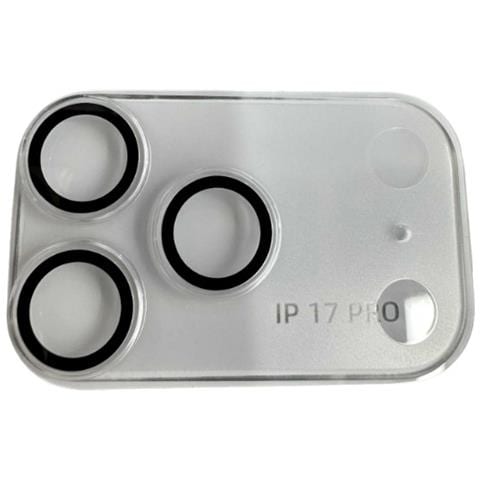 Protezione Lente Fotocamera Opaca Trasparente Monopezzo Compatibile Con Iphone 17 Air - Vetro Temperato - Foto 1