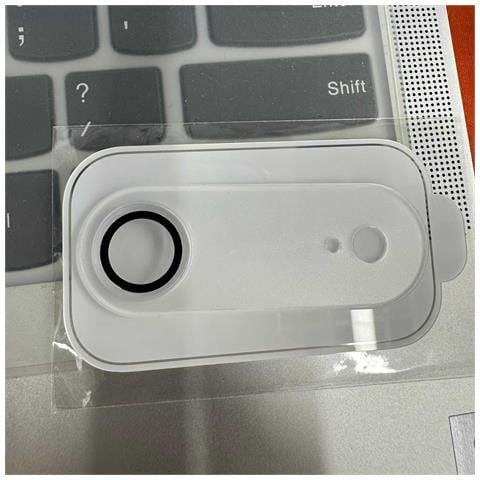 Protezione Lente Fotocamera Opaca Trasparente Monopezzo Compatibile Con Iphone 17 Air - Vetro Temperato - Foto 7