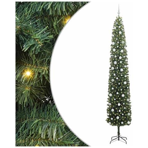 Albero di Natale artificiale con 300 LED Verde 270 cm - Foto 1