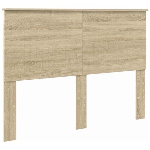 Testiera con testiera Rovere Sonoma 140 cm Legno multistrato - Foto 1