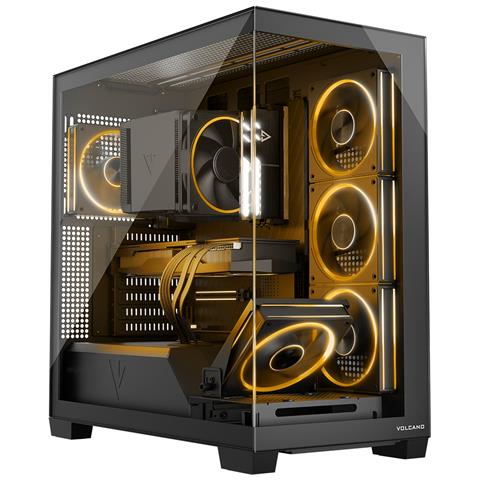 Stellar Pc Gaming Ryzen 7 5700x - Ram 32gb - Rx 9060 Xt - Ssd 1tb M. 2 - Wifi - W11 Pro - Foto 1