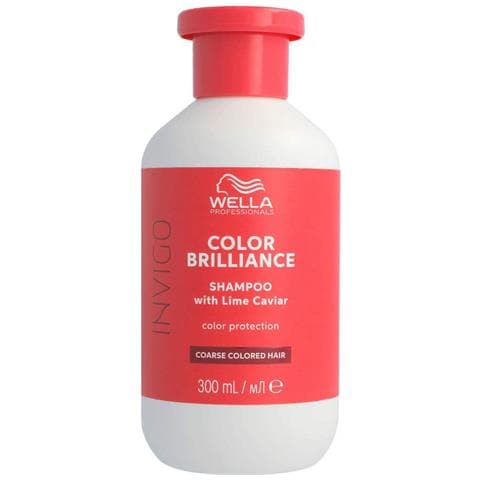 Shampoo Per Capelli Colorati Con Struttura Spessa Invigo Color Brilliance Coarse 250 Ml, Wella Pro - Foto 1