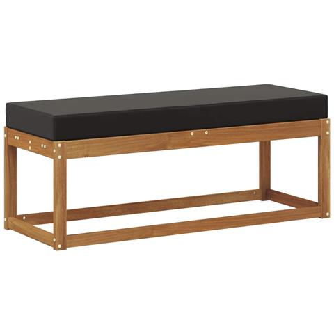 Sgabello Esterno Legno di Acacia Massello Naturale - Foto 1