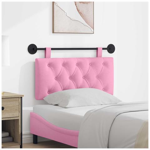 Testiera sospesa Rosa Tessuto - Foto 2