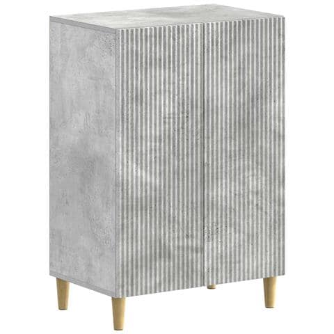 Mobile per scarpe ARNHEM 59,5 x 39,5 x 90 cm Grigio Cemento - Foto 1
