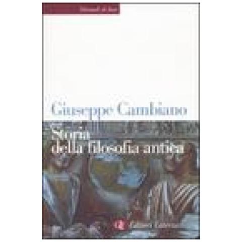 Giuseppe Cambiano - Storia della filosofia antica - Foto 2
