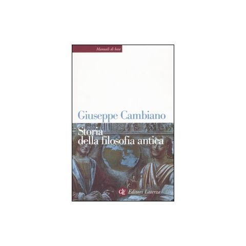 Giuseppe Cambiano - Storia della filosofia antica - Foto 1