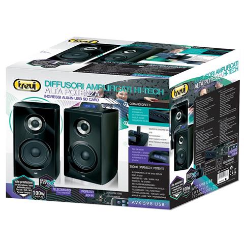 Altoparlanti Avx 598 Mp3 / Usb - Foto 4