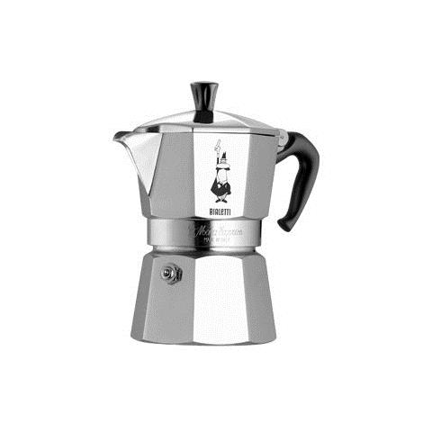 Caffettiera Alluminio Moka con Fascia Tazze 2 - Foto 2