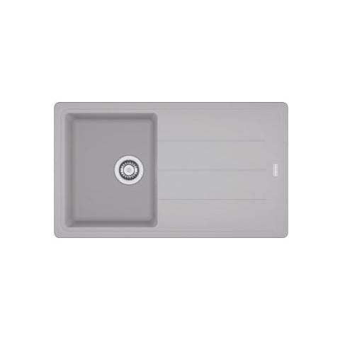 Lavello BFG 611-86 1 Vasca con Gocciolatoio Dimensioni 86x50 cm Colore Alluminio Serie Boston - Foto 1