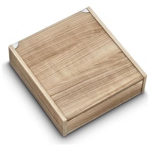Coffret En Bois Pour Ménagere 48 Pieces Céruse Vide - Foto 1