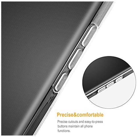 Custodia Compatibile Con Huawei Mate 10 Lite In Completamente Trasparente - Coperchio Protettivo In Silicone Tpu Flessibile - Foto 2