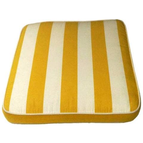 Cuscino Seduta Box 40 X 40 Rigato Giallo 9191c - Foto 2