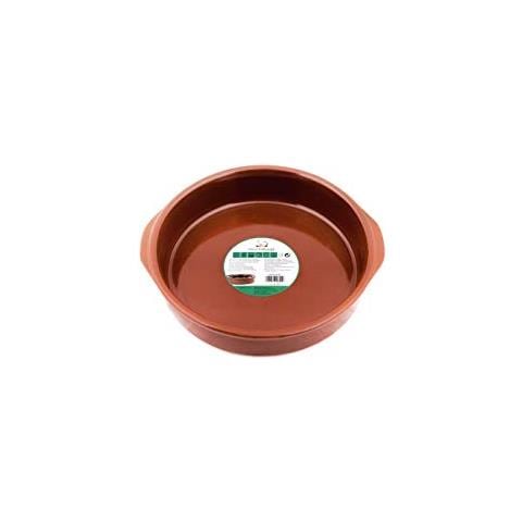 Raimundo Sanchez Casseruola In Terracotta Con Manici 24 Cm, 1,2 Litri, Miele - Foto 2