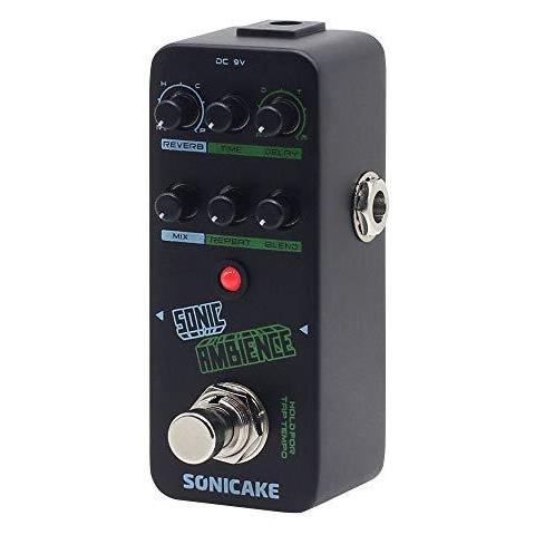 Di Sonic Ambiente Multi Mode Tap Tempo Delay E Reverb Effetti Chitarra Basso Pedale - Foto 1