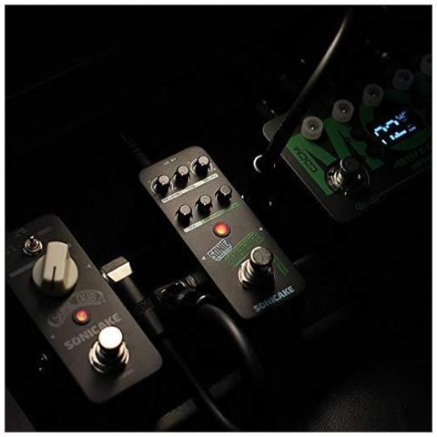 Di Sonic Ambiente Multi Mode Tap Tempo Delay E Reverb Effetti Chitarra Basso Pedale - Foto 2