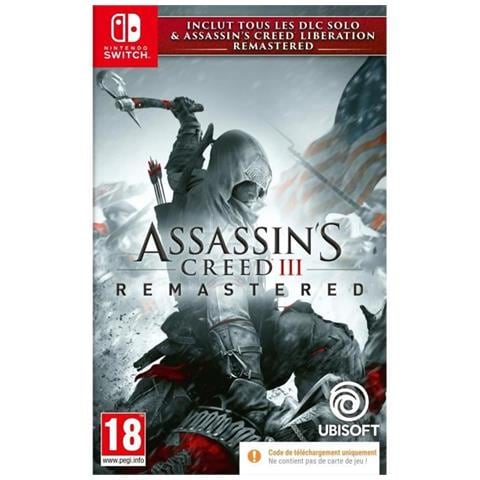 Assassin's Creed 3 + Assassin's Creed Liberation Remaster (codice Nella Confezione) Gioco Per Switch - Foto 1