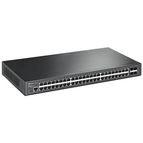 JetStream TL-SG3452 switch di rete Gestito L2 Gigabit Ethernet (10/100/1000) 1U Nero - Foto 2