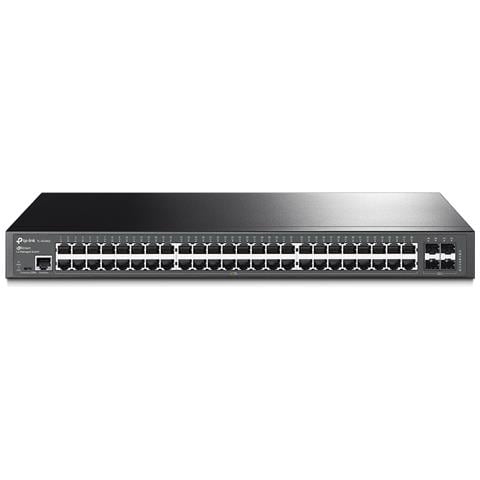 JetStream TL-SG3452 switch di rete Gestito L2 Gigabit Ethernet (10/100/1000) 1U Nero - Foto 1