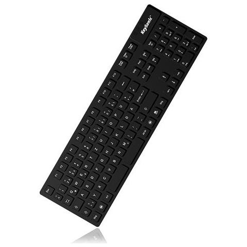 KSK-8030 IN (UK) USB QWERTZ UK English Black - Foto 1