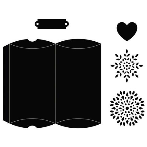 Scatola Da 5 Fustelle Per Cuscino 8x14,5 Cm - Foto 1