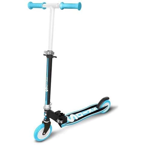 Scooter Pieghevole Ergonomico Blu Controllo Skid Deck - Foto 1