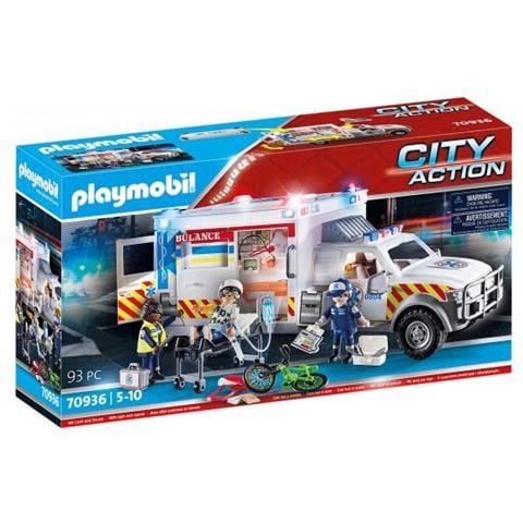 70936 - Ambulanza Con Soccorritori E Feriti - Foto 1