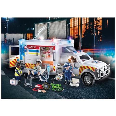 70936 - Ambulanza Con Soccorritori E Feriti - Foto 3