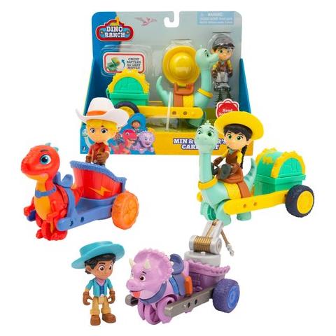Set Personaggi Giochi Preziosi Dna03000 Dino Ranch Coppia Assortito - Foto 1