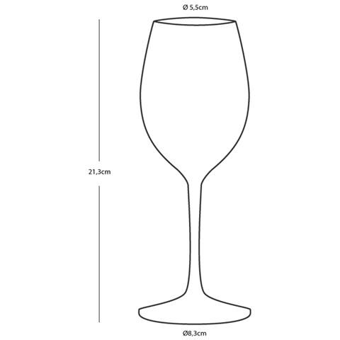 Bicchieri Realizzati In Tritan, Materiale Plastico Infrangibile Ad Alta Trasparenza E Brillantezza Dotati Un Anello Antiscivolo Alla Base Che Ne Impedisce Lo Scivolamento Sul Tavolo. Capacità Ml 325 - Foto 3