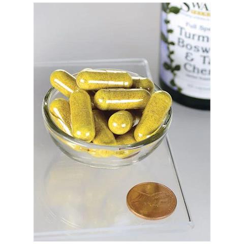 Curcuma, Boswellia E Ciliegia Tosta 60 Capp. Swanson Health Products - Foto 2