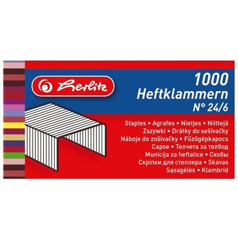 Heftklammer No24/6 Verzinkt 2x1000er Blister (8760522) - Foto 1