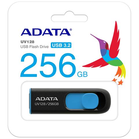 UV128 unità flash USB 256 GB USB tipo A 3.2 Gen 1 (3.1 Gen 1) Nero, Blu - Foto 4