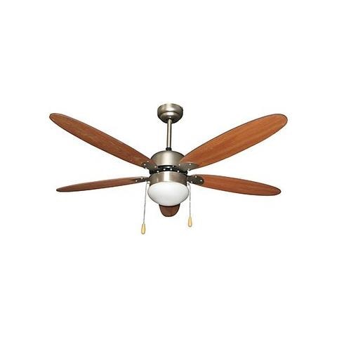 Ventilatore da Soffitto ZFS9110M D132 5 PALE Colore Marrone - Foto 1