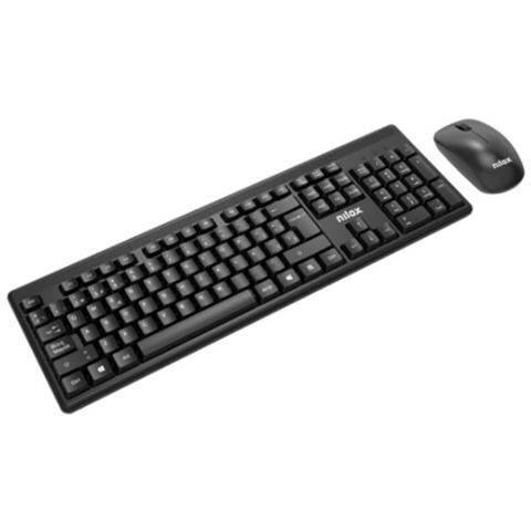 NXKMWE011 tastiera Mouse incluso Ufficio RF Wireless Spagnolo Nero - Foto 4