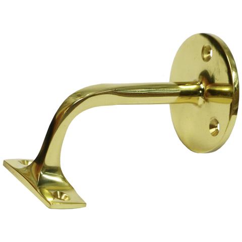 Staffa Per Corrimano 3 Viti Dorato Acciaio - Foto 1