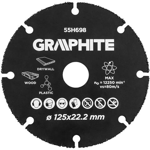 Disco Da Taglio Hm Per Legno E Plastica 125 X 22,2 Mm - Foto 1