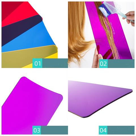 Tavolo Per Tintura Per Capelli Per Una Colorazione Uniforme E Precisa Purple - Foto 3