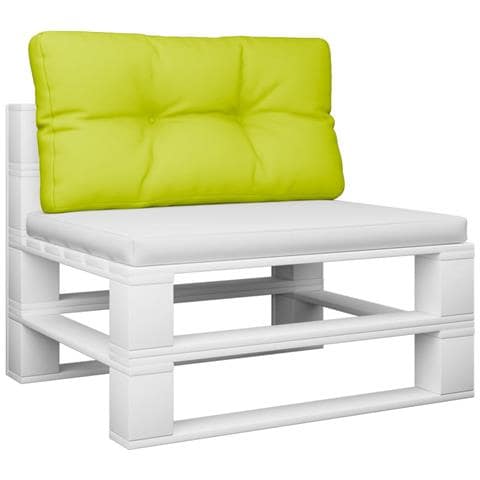 Cuscino Per Pallet Verde Brillante 70x40x12 Cm In Tessuto - Foto 3