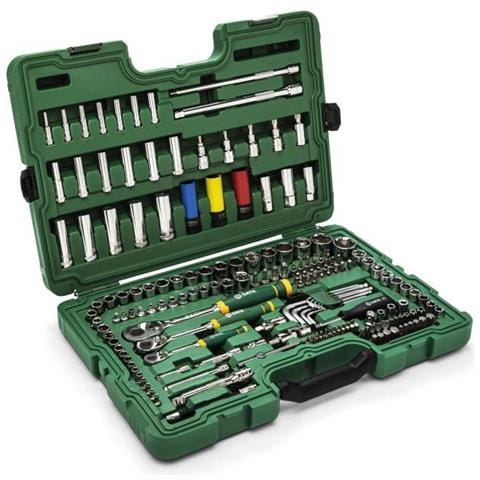 Set Esagonale Metrico 1/4'', 3/8'' E 1/2'' 180 Pz - Foto 1