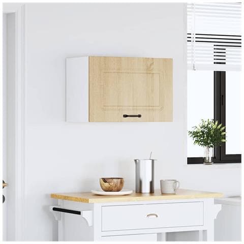 Pensile Da Cucina Kalmar Rovere Sonoma In Legno Multistrato - Foto 3