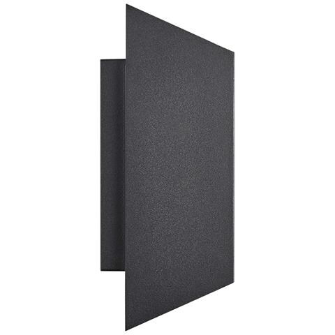 Nico Square 22 Lampada Da Parete In Alluminio 70w Ip54, Nero - Foto 5