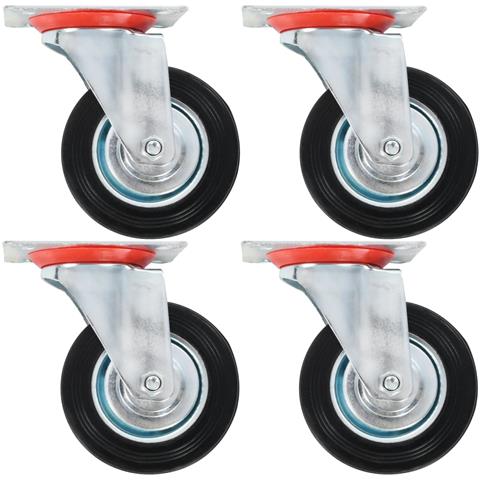 Rotelle Girevoli 4 Pz 100 Mm - Foto 2