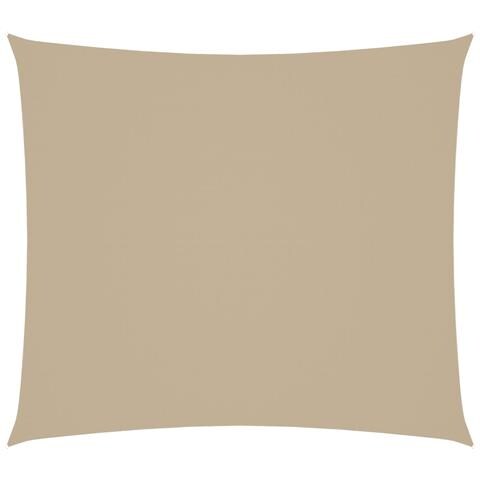 Parasole A Vela Oxford Rettangolare 2,5x3 M Beige - Foto 1