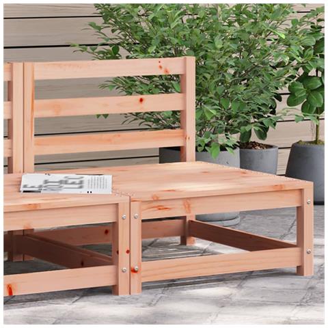 Lusso Casadino - Divano Giardino Senza Braccioli 70x70x67 Cm Massello Douglas - Foto 8