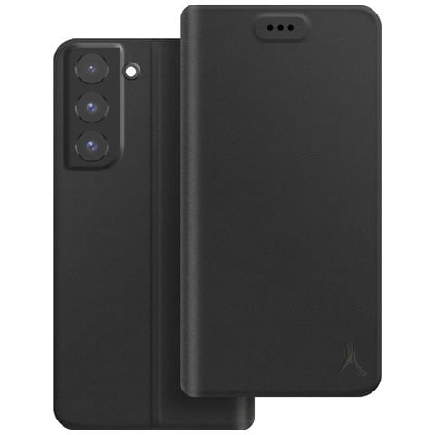 Custodia Per Samsung Galaxy S22 Plus Supporto Video E Portacarte, Nero - Foto 1